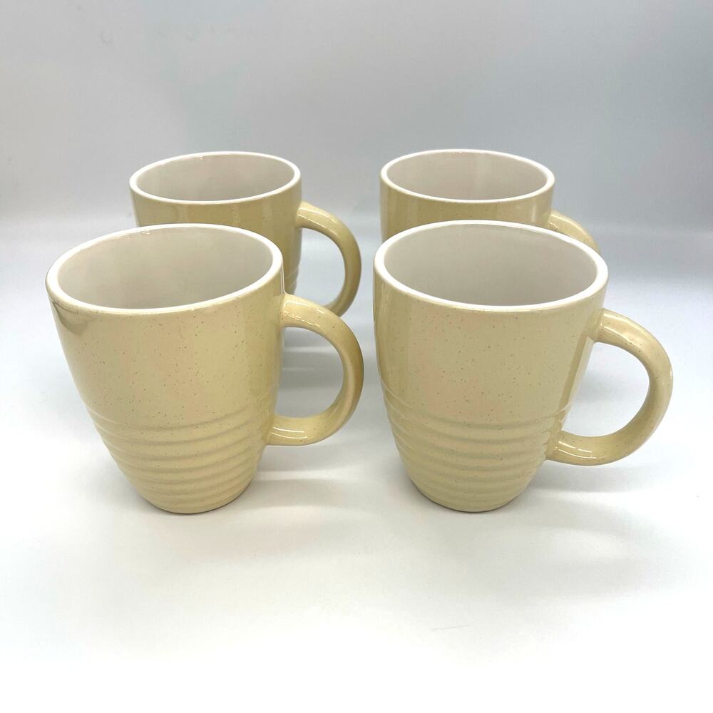 Pfaltzgraff Cappuccino Set of 4 Coffee Cups 4.5" USA